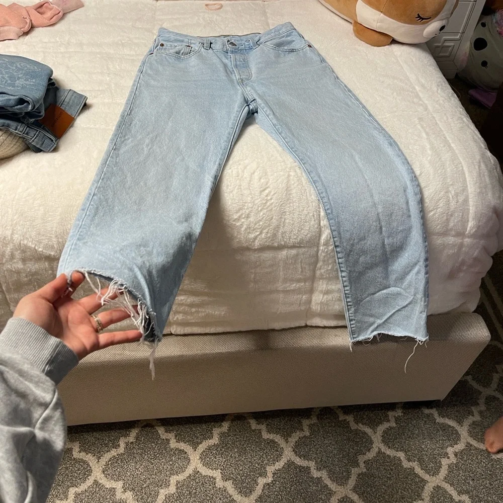 Levi's 501 Light Blue - Picture 8 of 14